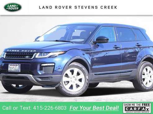 2017 Land Rover Range Rover Evoque SE Premium suv Loire Blue for sale in San Jose, CA