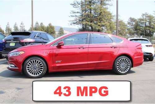 2018 Ford Fusion Energi Titanium - CERTIFIED - cars & trucks - by... for sale in Santa Rosa, CA