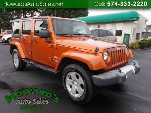2011 Jeep Wrangler Unlimited Sahara 4WD for sale in Elkhart, IN