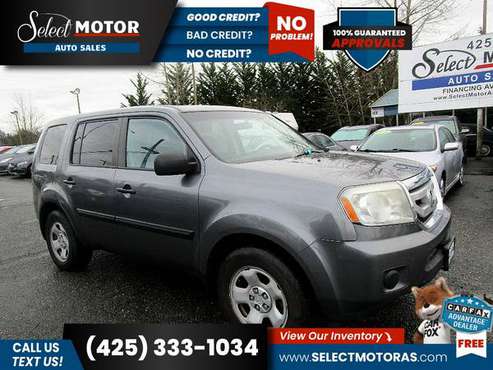 2011 Honda Pilot LX 4x4SUV 4 x 4 SUV 4-x-4-SUV FOR ONLY 189/mo! for sale in Lynnwood, WA