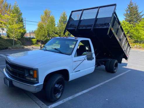 1996 Chevrolet C3500 dump truck - - by dealer for sale in Seattle, WA