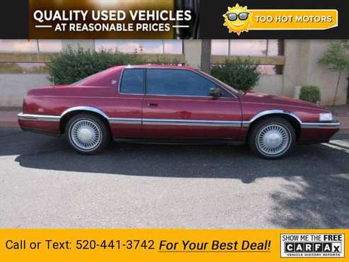 1992 Caddy Cadillac Eldorado Base coupe Red for sale in Tucson, AZ