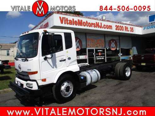 2011 Nissan UD3000 CAB CHASSIS ** DUMP TRUCK READY ** - cars &... for sale in south amboy, KS