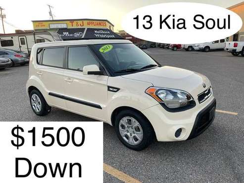 2013 KIA SOUL 1, 500 Down - - by dealer - vehicle for sale in McAllen, TX