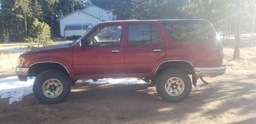1995 Toyota 4Runner - cars & trucks - by owner - vehicle automotive... for sale in Woodland Park, CO