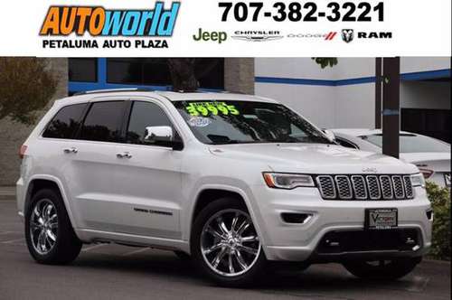 2017 JEEP GRAND CHEROKEE Overland 4x4 - - by dealer for sale in Petaluma , CA