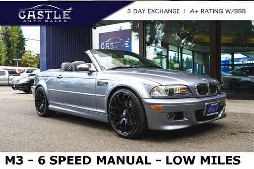 2004 BMW 3 Series M3 Convertible - - by dealer for sale in Lynnwood, ID