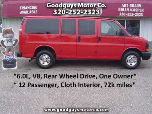 2013 Chevrolet Express Passenger RWD 2500 135 LS for sale in Waite Park, MN