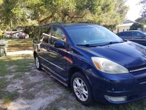 Handicap van with ramp Toyota - cars & trucks - by owner - vehicle... for sale in Lake Alfred, FL