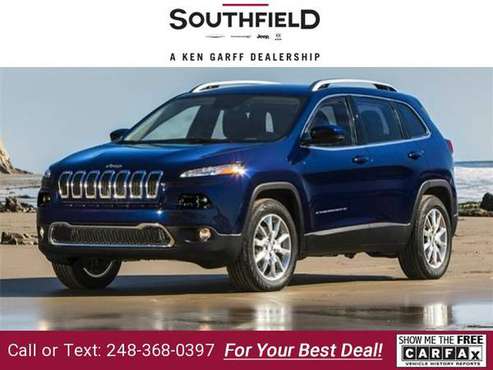 2014 Jeep Cherokee Latitude suv - BAD CREDIT OK! for sale in Southfield, MI