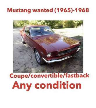 Classic Mustang Wanted Years 1965-1969 for sale in Elk Grove Village, IL