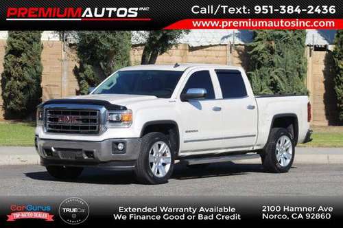 2014 GMC Sierra 1500 SLT 4X4 LOW MILES! CLEAN TITLE - cars & trucks... for sale in Norco, CA