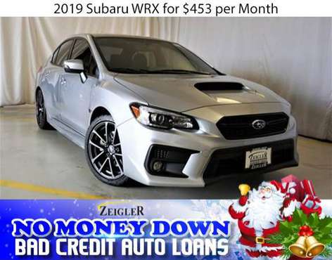 $453/mo 2019 Subaru WRX Bad Credit & No Money Down OK - cars &... for sale in Carol Stream, IL