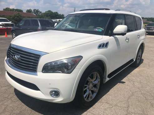 2012 INFINITI QX56 White BIG SAVINGS! - cars & trucks - by dealer -... for sale in Canfield, OH