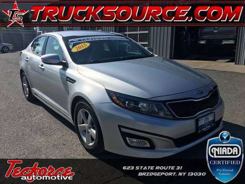 2015 Kia Optima LX 2.4L Gray Clean Trade! Certified Pre-Owned Warranty for sale in Bridgeport, NY