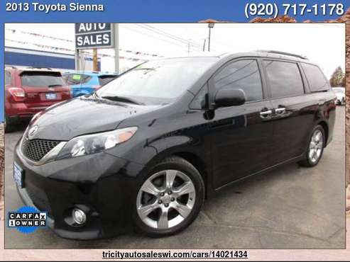 2013 TOYOTA SIENNA SE 8 PASSENGER 4DR MINI VAN Family owned since for sale in MENASHA, WI
