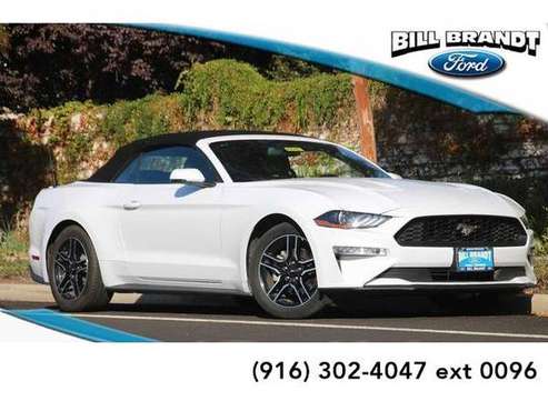 2018 Ford Mustang convertible EcoBoost Premium 2D Convertible for sale in Brentwood, CA