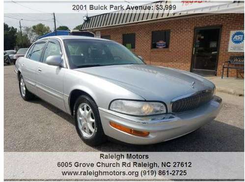 2001 Buick Park Avenue 149,346 Miles Silver - cars & trucks - by... for sale in Raleigh, NC