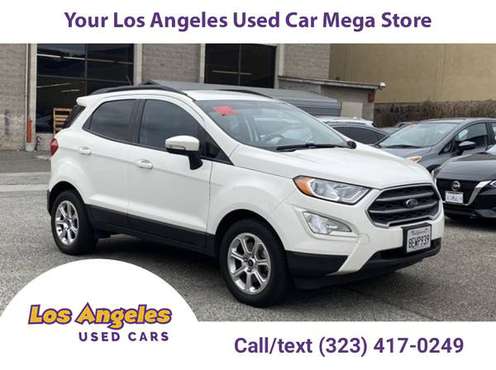 2018 Ford EcoSport SE Great Internet Deals On All Inventory - cars & for sale in Cerritos, CA