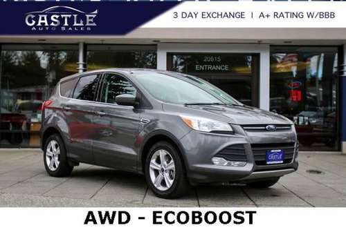 2014 Ford Escape AWD All Wheel Drive SE SUV - cars & trucks - by... for sale in Lynnwood, WA