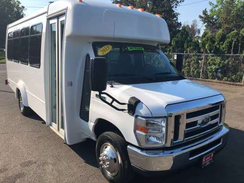 2013 Ford E-450 20 Passenger Bus! Low Miles! - cars & trucks - by... for sale in Salem, OR