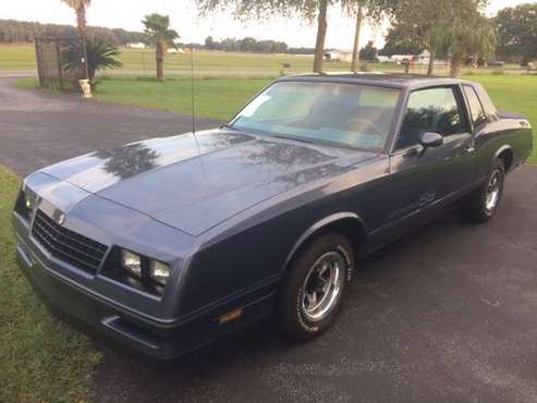 ORIGINAL 1984 Chevy Monte Carlo SS for sale in DOVER, FL