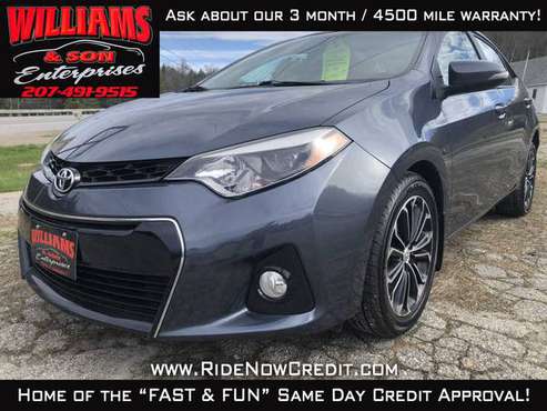 2014 Toyota Corolla LE CVT - - by dealer - vehicle for sale in Wilton, ME