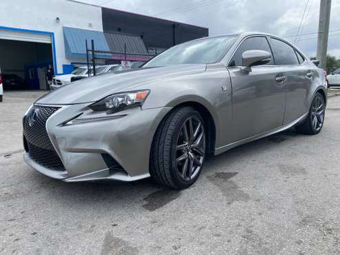 2015 LEXUS IS250 F SPORT RED LEATHER NAVI, CALL ME J.J - cars &... for sale in Hollywood, FL