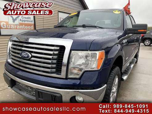 2012 Ford F-150 4WD SuperCrew 145 XLT - - by dealer for sale in Chesaning, MI