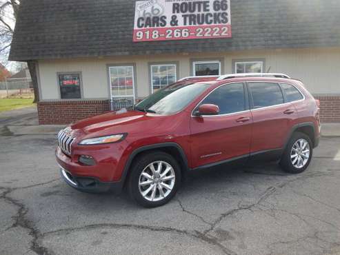 2015 Jeep Cherokee Limited - cars & trucks - by dealer - vehicle... for sale in Claremore, OK