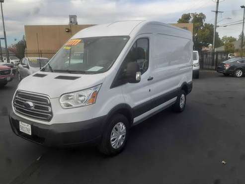 2016 Ford Transit Cargo 250 MEDIUM ROOF 1 OWNER - cars & trucks - by... for sale in Redding, CA