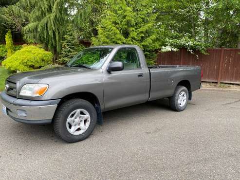 2005 Toyota tundra regular cab 2wd very low miles 53, 000 original for sale in Lynnwood, WA