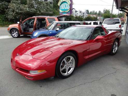2000 Chevrolet Corvette Coupe Leather AUTOMATIC Low Miles LOADED Sport for sale in Seattle, WA