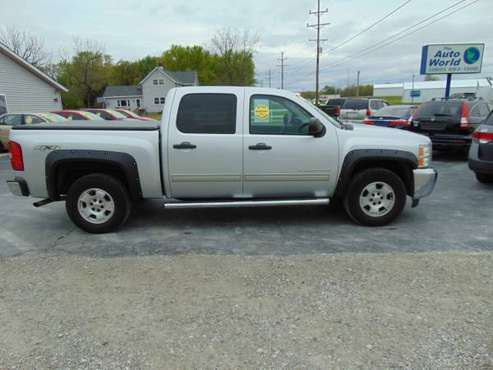 1 OWNER VEHICLE! 2012 CHEVY SILVERADO LT CREW CAB 4X4 - cars & for sale in CHURUBUSCO, IN, IN