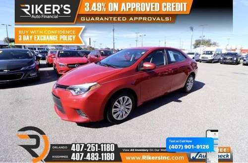 2015 Toyota Corolla LE CVT - - by dealer - vehicle for sale in Orlando, FL