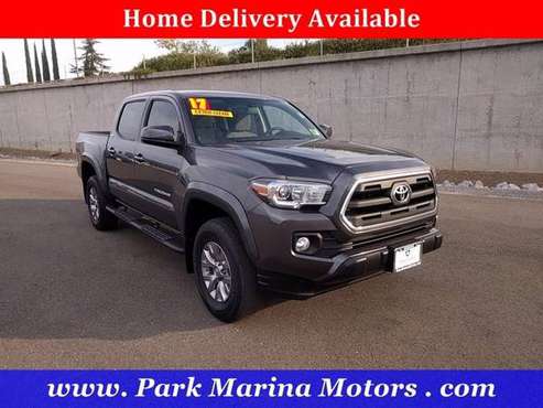 2017 Toyota Tacoma Truck SR5 Crew Cab - cars & trucks - by dealer -... for sale in Redding, CA