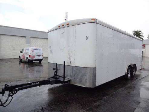 2013 WELLS ROAD FORCE TRAILER 8.5 X 20.4 ENCLOSED CARGO 10000LB... for sale in Miami, FL