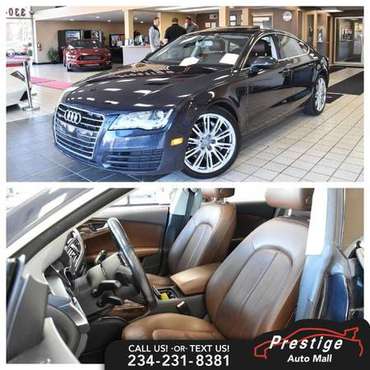 2013 Audi A7 3.0 Premium Plus - cars & trucks - by dealer - vehicle... for sale in Cuyahoga Falls, PA