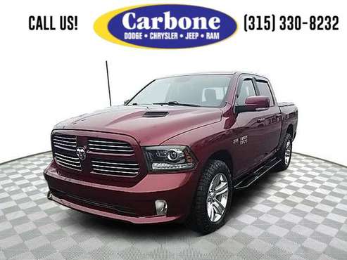 2017 Ram 1500 Sport 4x4 Crew Cab 57 Box - - by dealer for sale in Yorkville, NY
