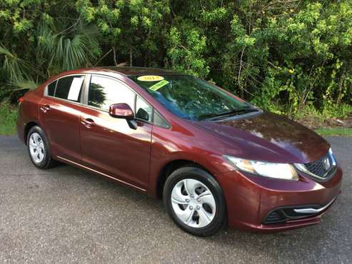 2013 HONDA CIVIC LX *ONLY 92K MILES* CLEAN TITLE* WARRANTY *YES -... for sale in Port Saint Lucie, FL
