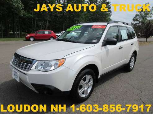 2012 SUBARU FORESTER AWD LOADED WITH CERTIFIED WARRANTY for sale in LOUDON, ME