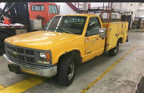 95 chevy 3500 utility $2,500 OBO - cars & trucks - by owner -... for sale in Madison, WI