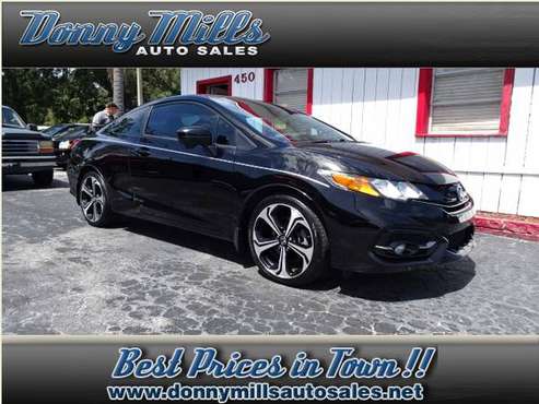 2015 HONDA CIVIC SI - I4 -FWD- 2DR COUPE-SUNROOF- 103K MILES!... for sale in largo, FL