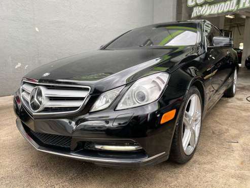 2012 MERCEDES BENZ E350 COUPE BLACK ON RED!!$1999 DOWN -$238 MONTH... for sale in Dearing, FL