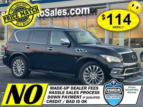 2017 INFINITI QX80 AWD NO INCOME VERIFICATION NEEDED! - cars &... for sale in Elmont, NY