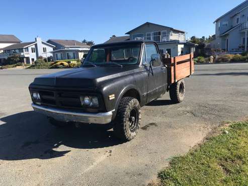 72 gmc 4x4 1/2 ton short bed for sale in Crescent City, OR