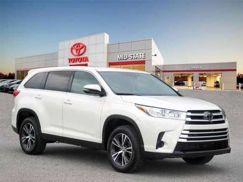 2019 Toyota Highlander LE - - by dealer - vehicle for sale in Asheboro, NC