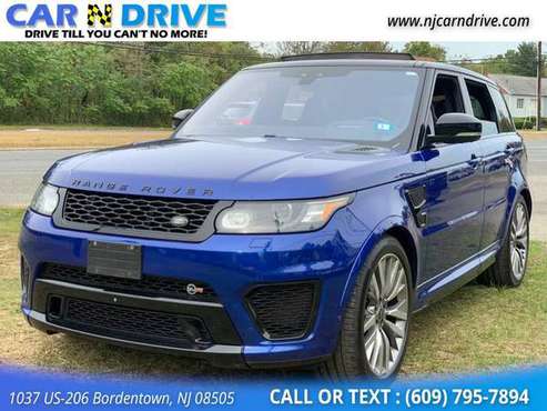 2017 Land Rover Range Rover Sport SVR - cars & trucks - by dealer -... for sale in Bordentown, NJ