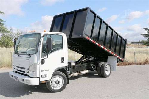 2016 Isuzu Npr Dump Truck - cars & trucks - by owner - vehicle... for sale in East Providence, RI