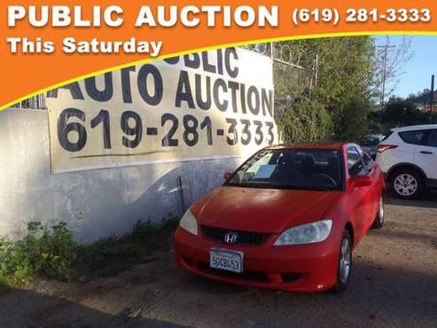 2004 Honda Civic Public Auction Opening Bid - - by for sale in Mission Valley, CA